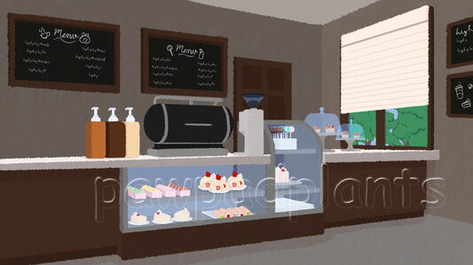 Cafe background art